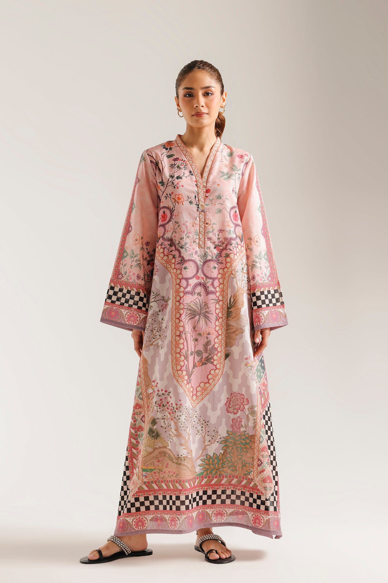 Kaftan imprimé de la collection